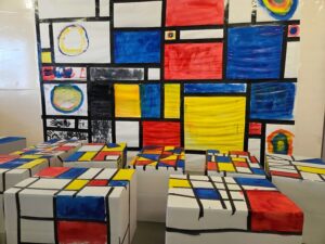 Ζωγραφίζοντας μαζί Piet Mondrian